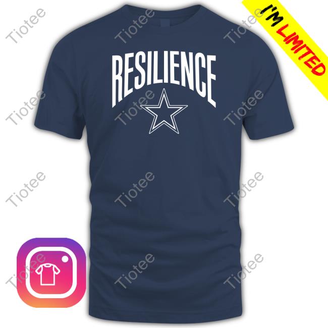 Dak Prescott Wearing Resilience Dallas Cowboys Hoodie