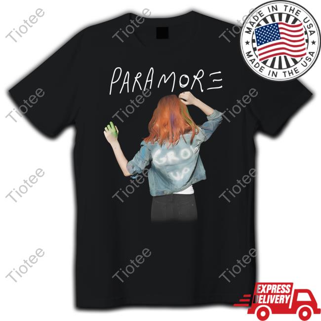 Paramore Denim Back Tee Shirt