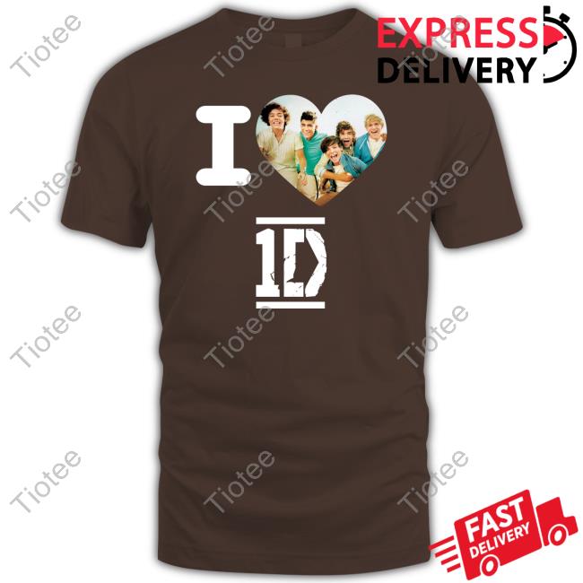 Strwbhrryfields I Love 1D One Direction Tee Shirt Up All Night