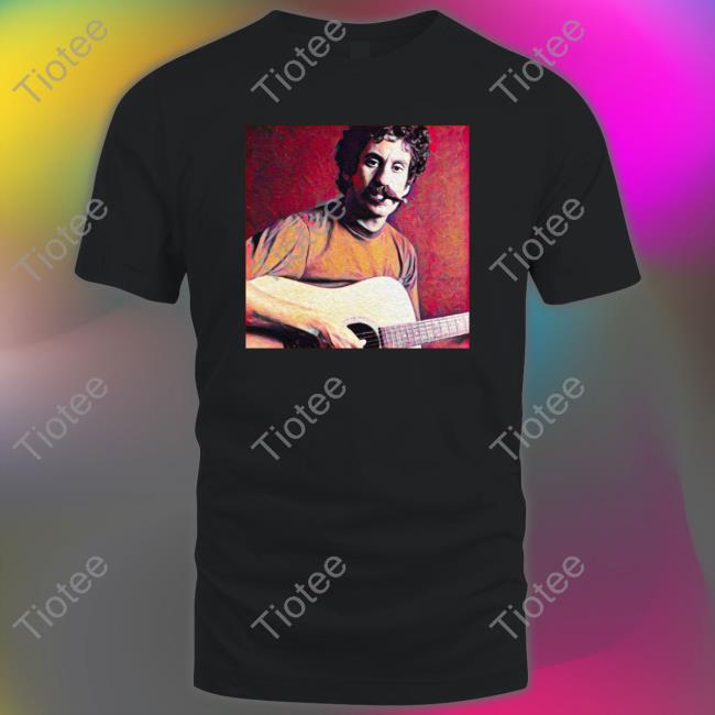 Jim Croce With Guitar T Shirt