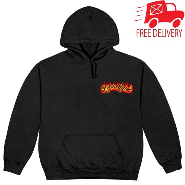 Lil Wayne 500 Degreez Airbrush 20Th Anniversary Hoodie Lil Wayne Merch