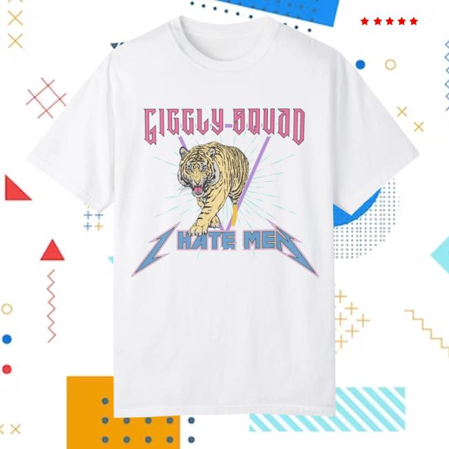 Official Giggly Squad Merch Store I H8 Men World Tour Garment-Dyed Tee Giggly-Squad Clothing Shop Official Giggly Squad Merch Store I H8 Men World Tour Garment-Dyed 2024 Shirt Giggly-Squad Clothing Shop