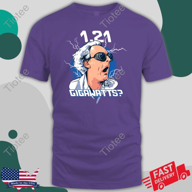 1.21 Gigawatts Shirts Back To The Future Shop