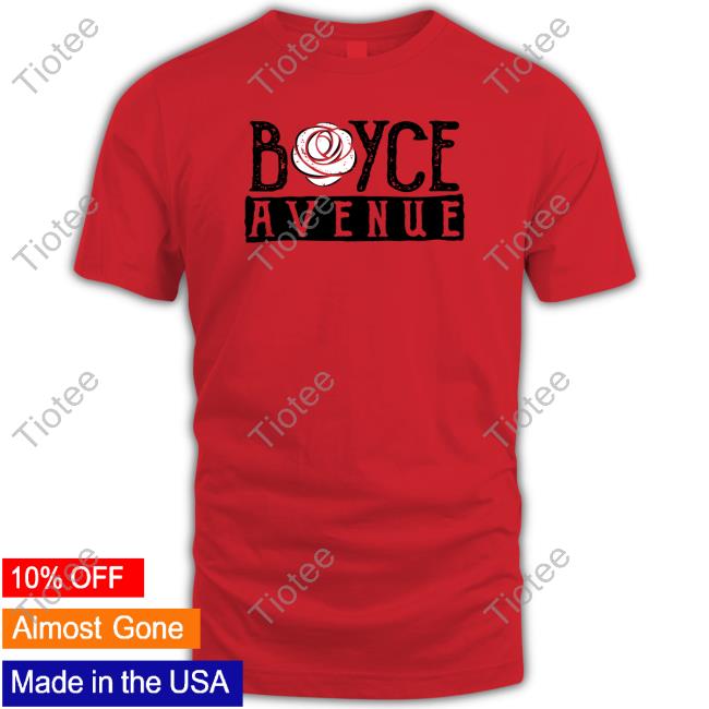 Boyce Avenue Boyce Rose Red T Shirts