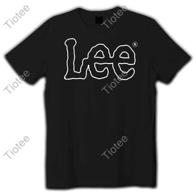 Mad Kelly Wearing Lee Wobbly Logo Shirt