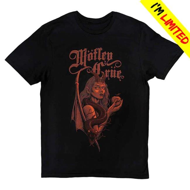 Official Rockabilia Merch Store Motley Crue Argentina Tee