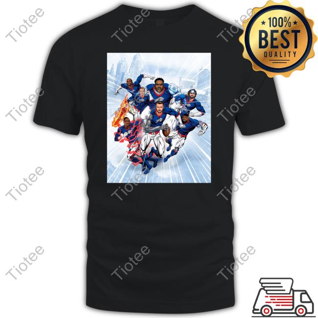 Buffalo Bills Limited Edition Bills Super Hero Poster T Shirts