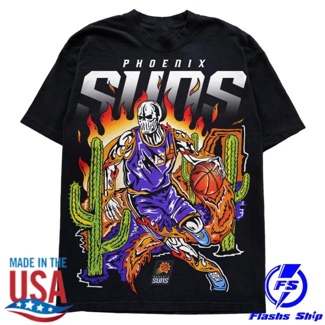 Cactus Crossover Tshirt - Black | Warren Lotas Official NBA