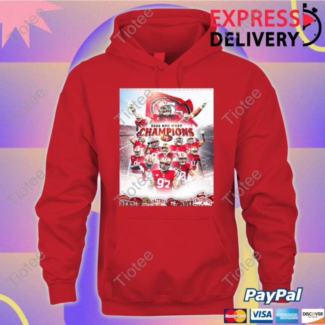 San Francisco 49Ers 2022 NFC West Champions Sweatshirt