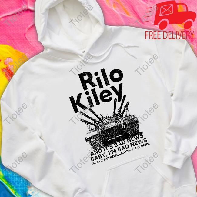 Lowlvl Rilo Kiley And It's Bad News Baby I'm Bad News T Shirt