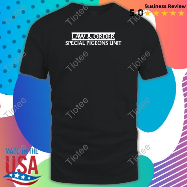 Law And Order Special Pigeons Unit Black Crewneck Sweatshirt