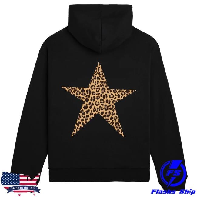 Lone Star Leopard Hoodie Lonely Ghost Merch