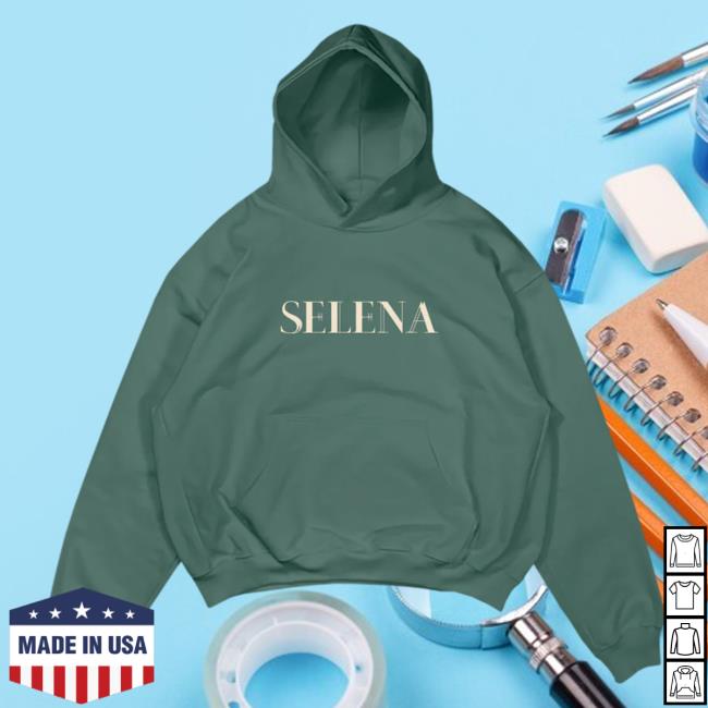 Official Interscope Records Selena Gomez Merch Store Selena Holiday Pullover Sweatshirt Selena Gomez Apparel Clothing Shop