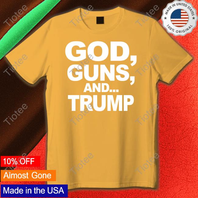 God Guns And Trump Hoodie Crystal City Gop