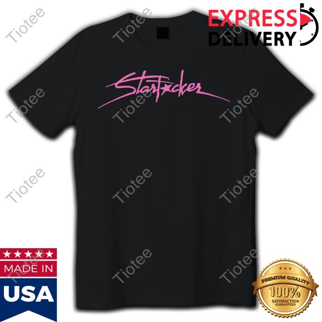 Slayyyter Store Starfucker Embroidered Shirt