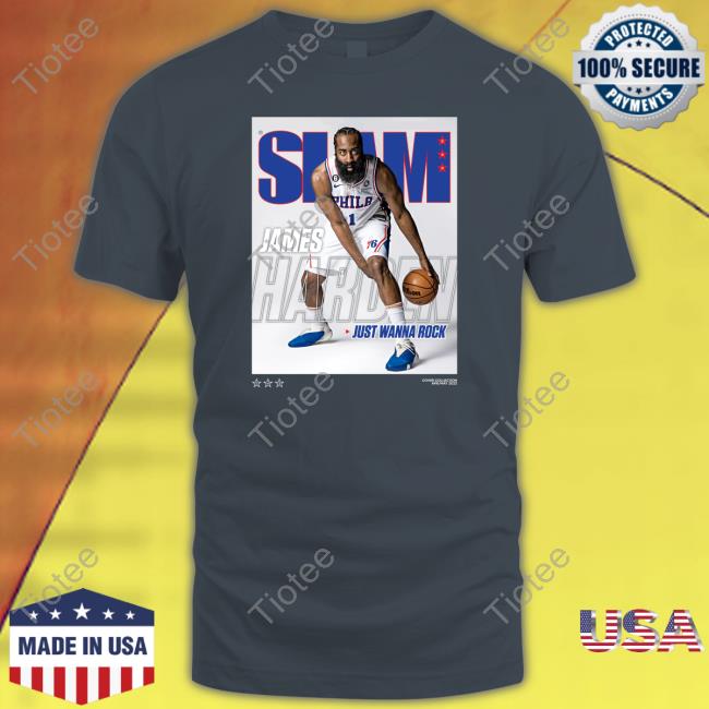Slam Cover Shirt - James Harden Slam Goods Merch Slam Cover Shirts - James Harden