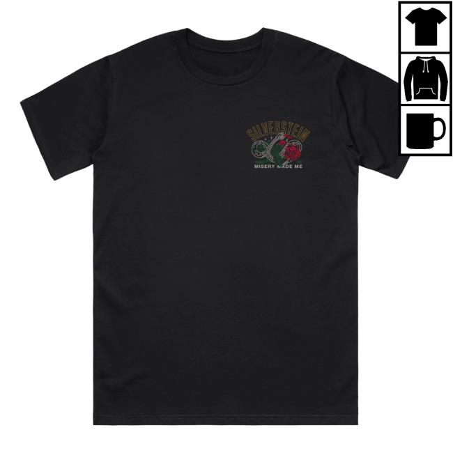 Silverstein Merch Snake Rose Shirt