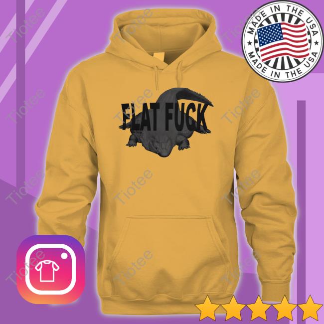 Gators Daily Flat Fuck Shirt Gators Daily Merch Flat Fuck Zip Up Hooded