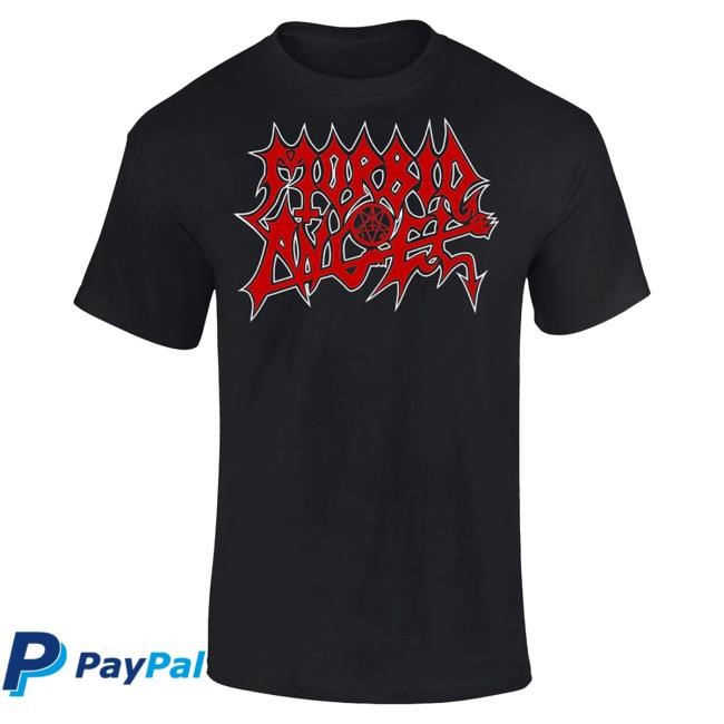 Morbid Angel Red Logo Shirts Morbid Angel Official Merch