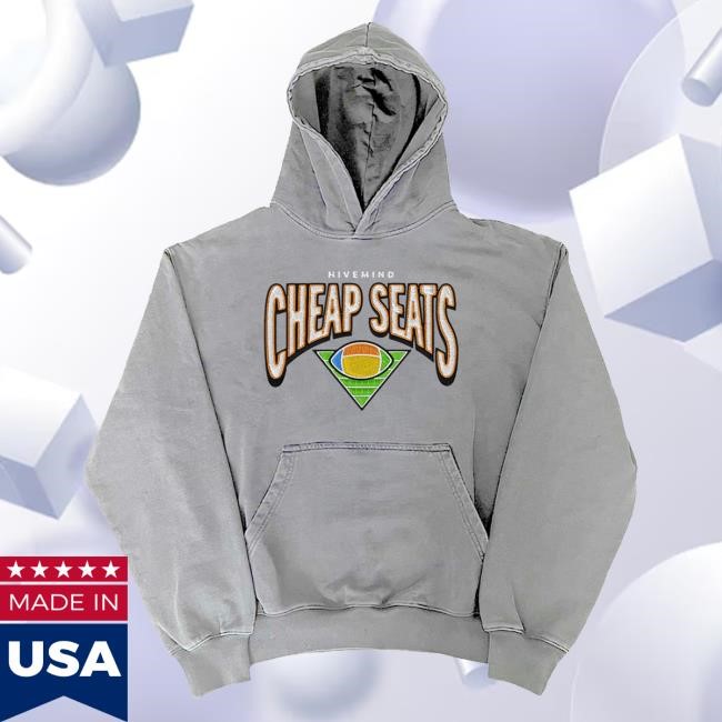Official Hivemind X Copes Hivemind Embroidered 'Cheap Seats' Heavyweight French Terry Popover Hoodie