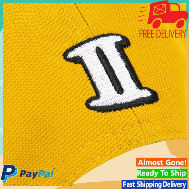 Official Interscope Yellow University Snapback Cap