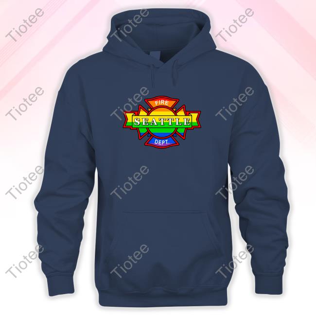 Official Fire Seattle Dept Pride Shirt 2024 Fire Seattle Dept Rainbow LGBT Shirt 2024