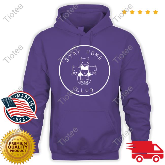 Fitzroy Bologna Merch Stay Home Club Black Crewneck Sweatshirt