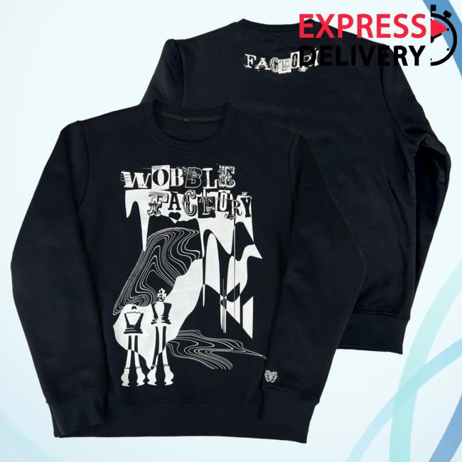 Official Wobble Factory Abstract Hoodies