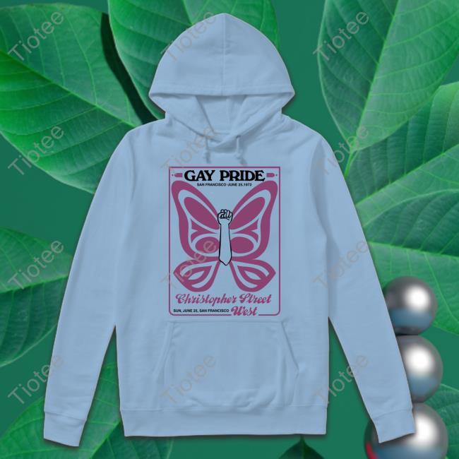 1972 San Francisco Gay Pride Program Hooded Sweatshirt