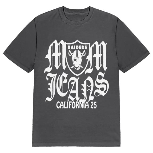 Official Mom Jeans Merch MJ California 25 Tour Raiders New Shirt