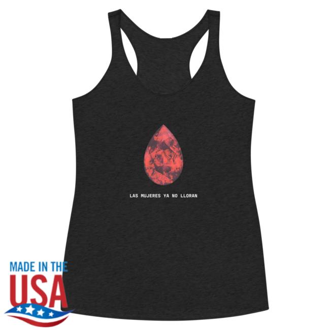 Official Shakira Merch Store Ruby Gem Tank - Vintage Black Hot Shirt Shakira Apparel Clothing Shop