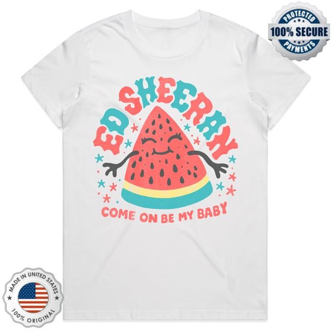 Official Ed Sheeran Merch Store Watermelon Ladies Tees