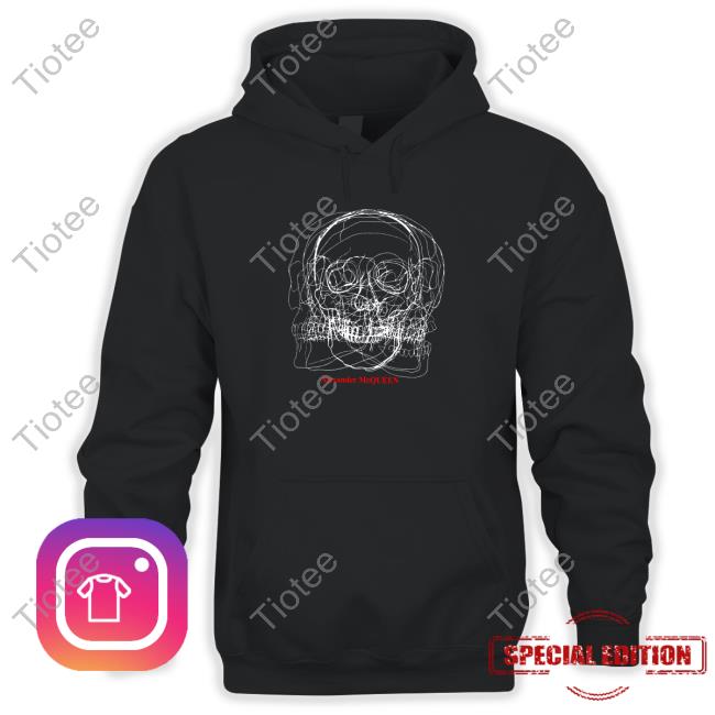 Alexander McQueen Sketch Skull Shirt