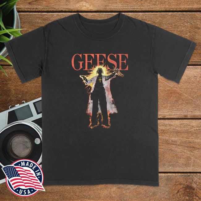 Official Hello Merch Geese Holy Figure Tee