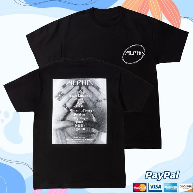 Chaelin CL Shop Merch Alpha S/S Tshirt Black