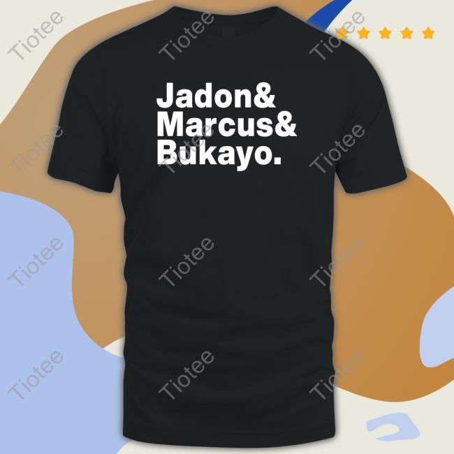 Official Jason Sudeikis Jadon And Marcus And Bukayo Tee Shirt