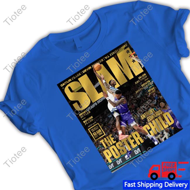 Gold Metal Slam 249 Anthony Edwards Shirts