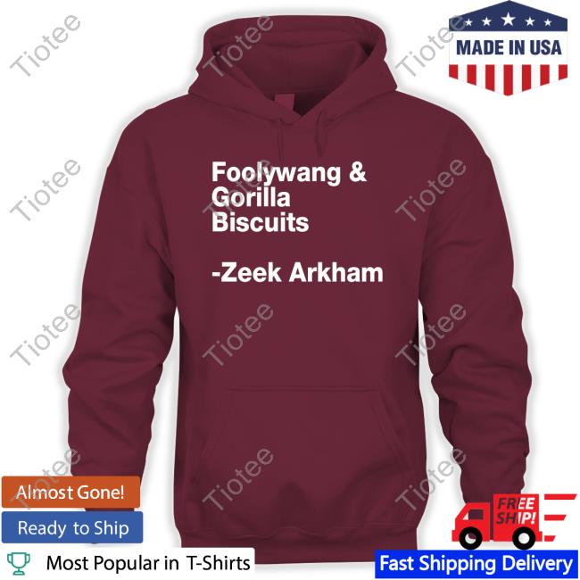 Zeek Arkham Foolywang & Gorilla Biscuits Shirt