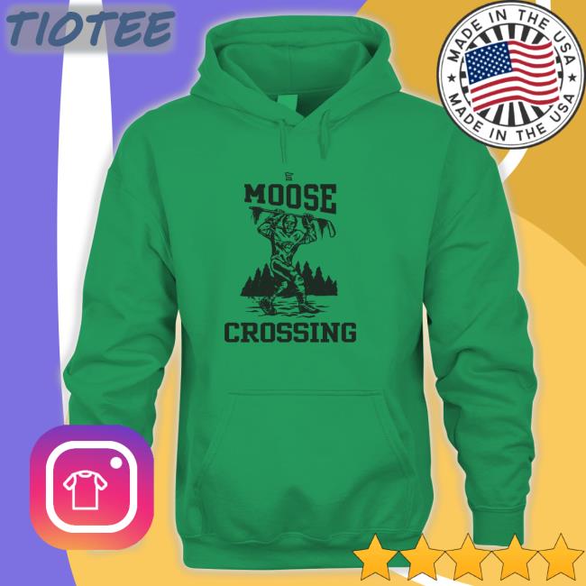 Moose Crossing Long Sleeve Shirt