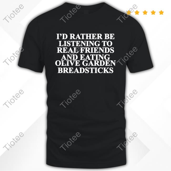 Official Real Friends Merch Store Breadsticks Tshirt