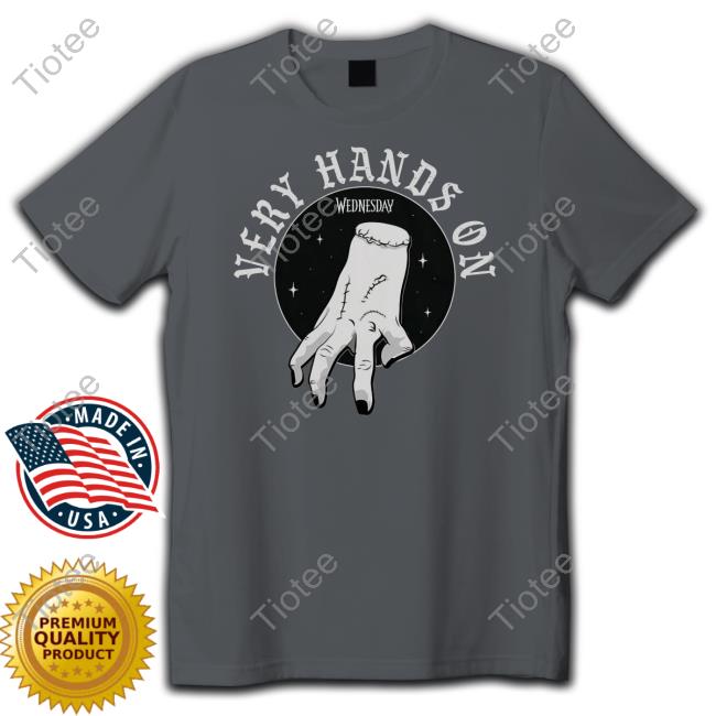 Wednesday Very Hands On Tee Shirt