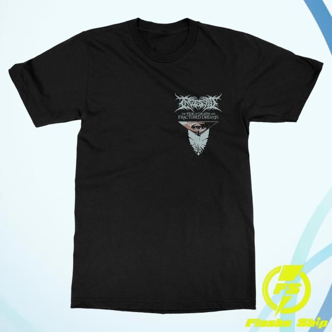 Official Indie Merch Store Shop Ingested "The Tide Of Death" Shirts IndieMerchStore