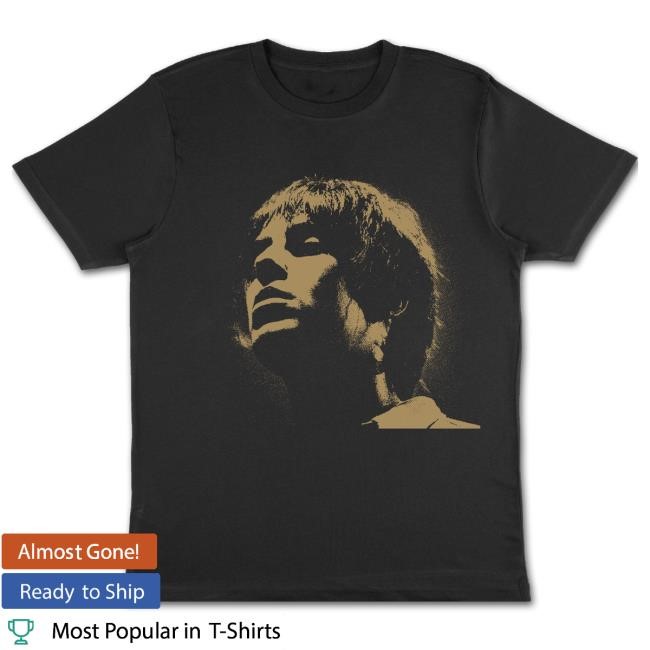Official Liam Gallagher Merch Store Lgdm30 Gold Photo New Shirt