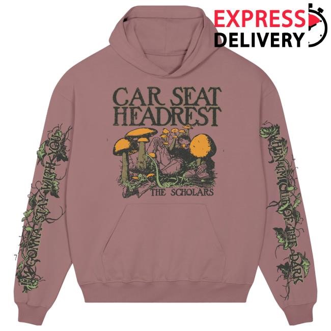 Official Car Seat Headrest Chicago - Mushroom Guy Hoodies