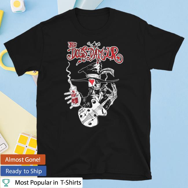 Official Tyla Store Tyla’S Dogs D’Amour – In Vino Veritas – T Shirt (black)