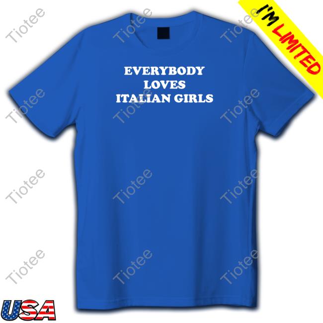 Matty Wearing Everybody Is Loves Italian Girls Hoodie