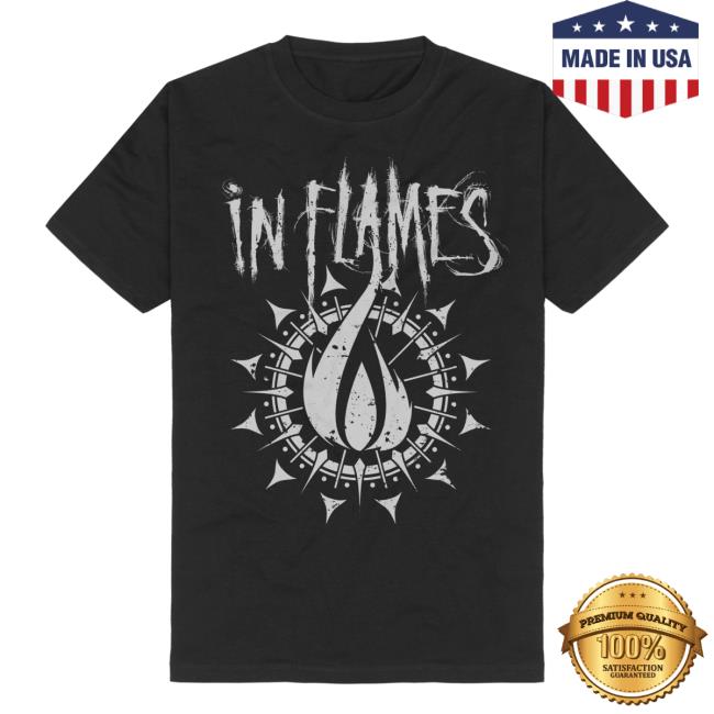 In Flames Shop Merch Flame Logo Shirts