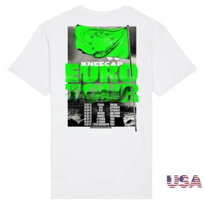 Kneecap Live Show Fit EU Tour Tee