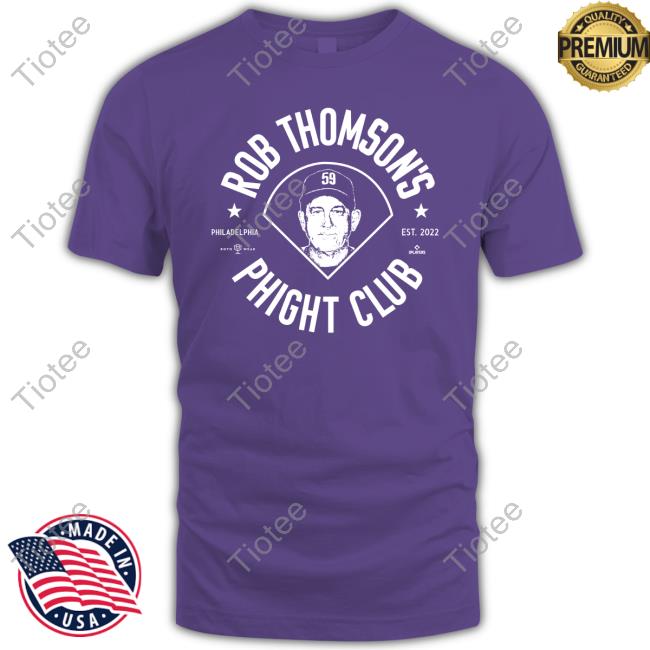 Rob Thomson’S Phight Club Hooded Sweatshirt