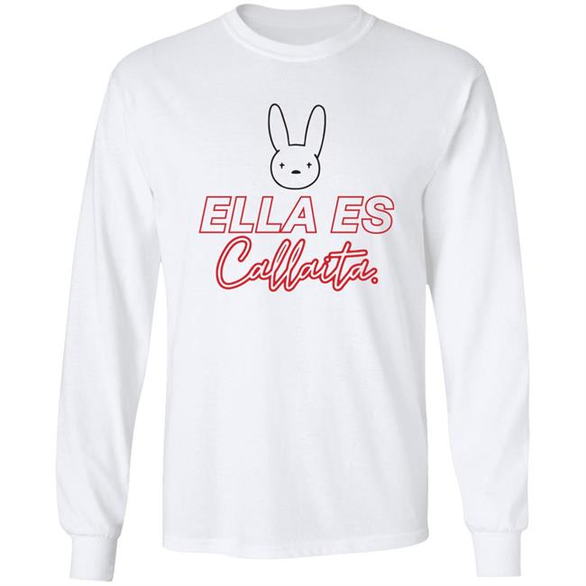 Bad Bunny Merch Ella Es Callaita Hoodie Bad Bunny Merch Ella Es Callaita Hoodie